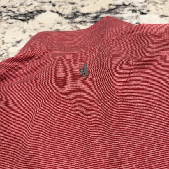 JOHNNIE O Oklahoma Sooners Mens Crimson XL Quarter Zip Pullover Red Long Sleeve - Picture 11 of 13